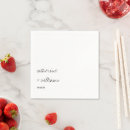 Search for minimalist wedding napkins Minimalistic