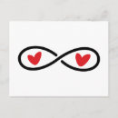 Search for infinity symbol postcards Elegant