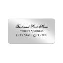 Search for greetings return address labels Black