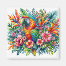 Search for parrot magnets Botanical