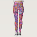 Recherche de pop art leggings Violet