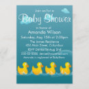 Search for ducky baby shower invitations Ducks