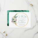 Search for green white and gold wedding save the dates Chic
