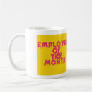 Search for employee of the month mugs Business