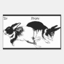 Search for black rabbit stickers Bunny