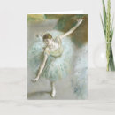 Recherche de peintures de danse vœux cartes Impressionnisme