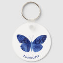 Search for blue butterflies keychains Butterfly