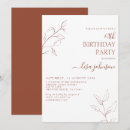 Search for simple 60th birthday invitations Floral