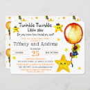 Search for twinkle twinkle baby shower invitations White