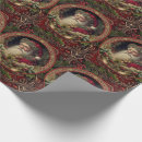 Search for victorian wrapping paper Santa