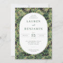 Search for green leaves invitations Leaf