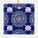 Search for stained glass art ornaments Blue