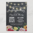 Search for bachelor bachelorette party invitations Black and white