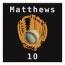 Recherche de joueur de base ball posters Équipe