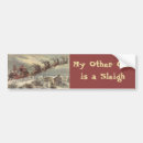 Search for santa claus bumper stickers Reindeer