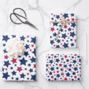 Search for usa flag wrapping paper Blue