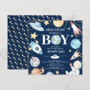 Search for outer space square invitations Cute