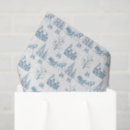 Search for blue toile tissue paper Winter