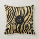 Search for gold zebra print pillows Trendy