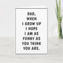 Search for funny quote fathers day cards From daughter