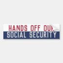 Search for hands bumper stickers Social security