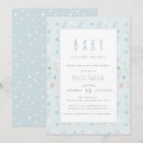 Search for foliage baby shower invitations Blue