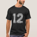 Recherche de numéro 12 tshirts Nombre