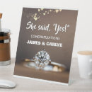 Search for she said yes decor Engaged couple