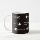 Search for heart and arrow mugs Illustration