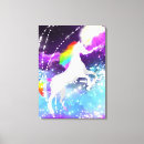 Search for rainbow unicorn canvas prints Fantasy