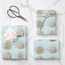 Search for turquoise christmas wrapping paper Beach