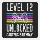 Search for 12th birthday stickers 12 years old