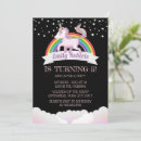 Search for the black unicorn invitations Rainbow