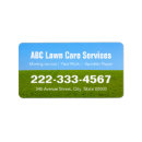 Search for landscaping return address labels Grass
