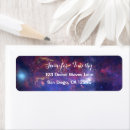 Search for constellations return address labels Starry night