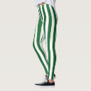 Search for green and white stripes leggings Strips