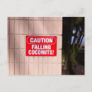 Search for caution postcards Red
