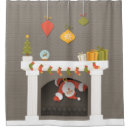 Search for santa claus shower curtains Whimsical