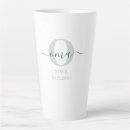 Search for green and white mugs For her