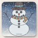 Search for winter designs coasters Crochet