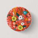Search for red bloom buttons Botanical