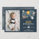 Search for sun and moon birthday invitations Solar system