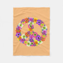 Search for peace sign blankets Pink