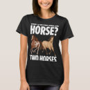 Recherche de deux chevaux tshirts Un