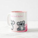 Recherche de dessin mignon de koala tasses Drôle