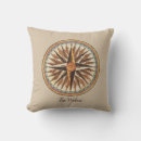 Search for vintage compass pillows Sailing