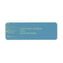 Search for steel return address labels Modern
