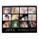 Search for black and white calendars Family photos