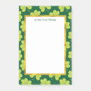 Recherche de shamrock post its Irlandais