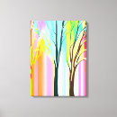 Recherche de arbre abstrait toiles Aquarelle